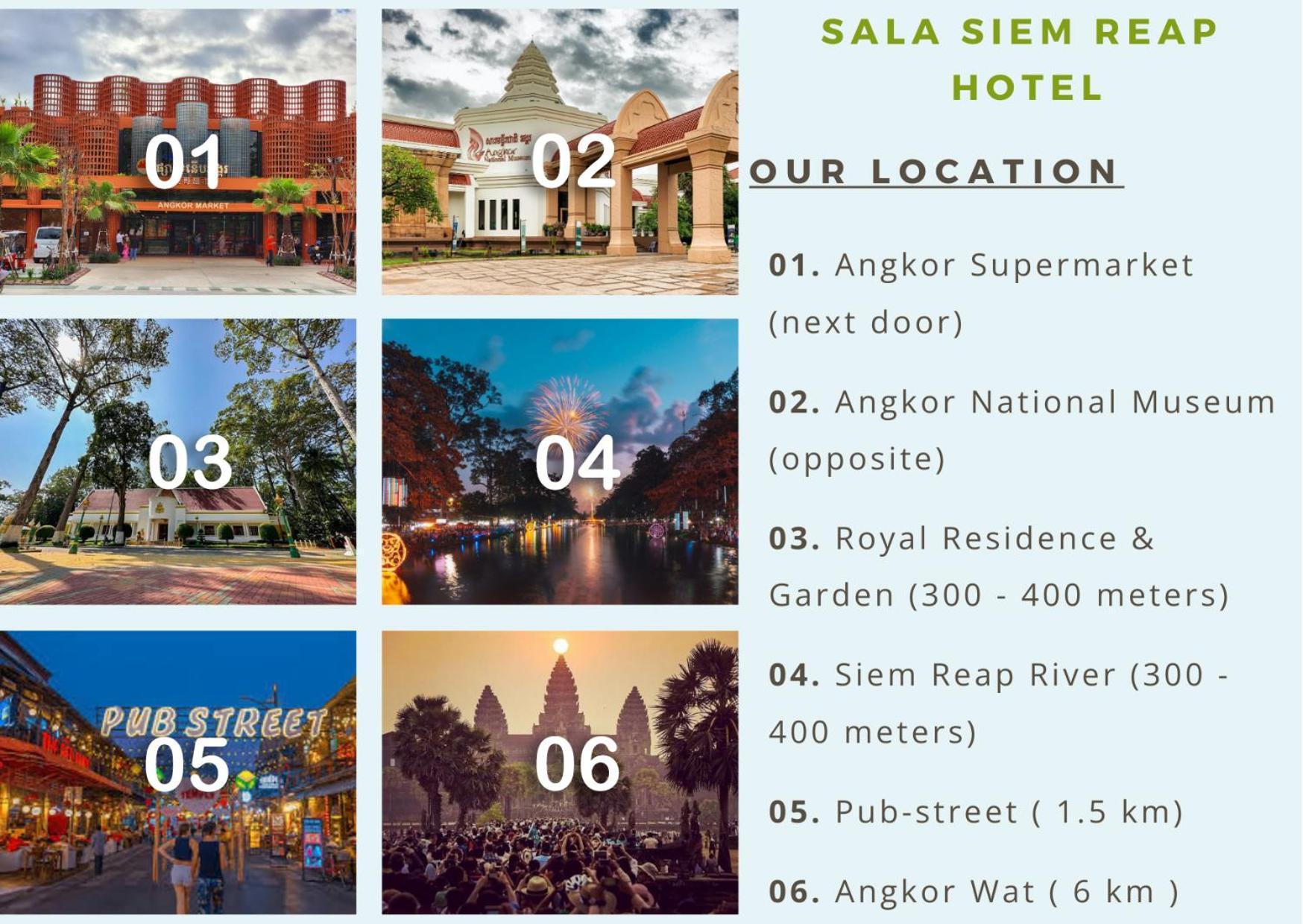 Sala Siem Reap Hotel Camera foto Location of Sala Siem Reap Hotel
